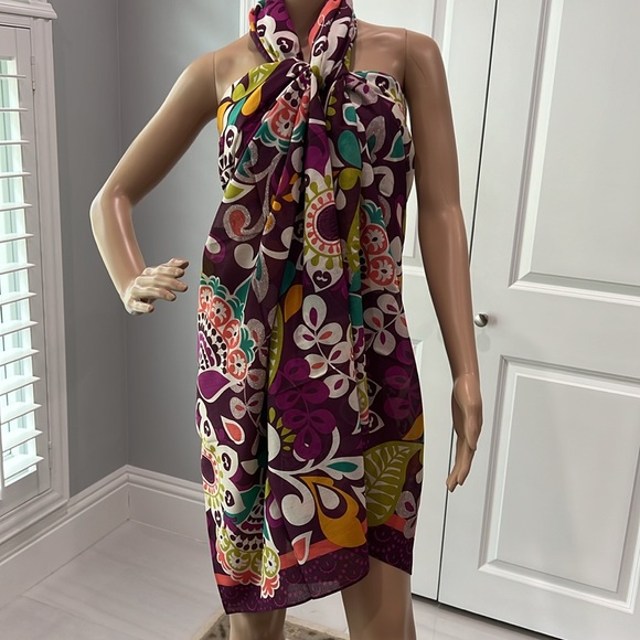 Sarong Cover Up Plum Crazy - Picture 6 of 10